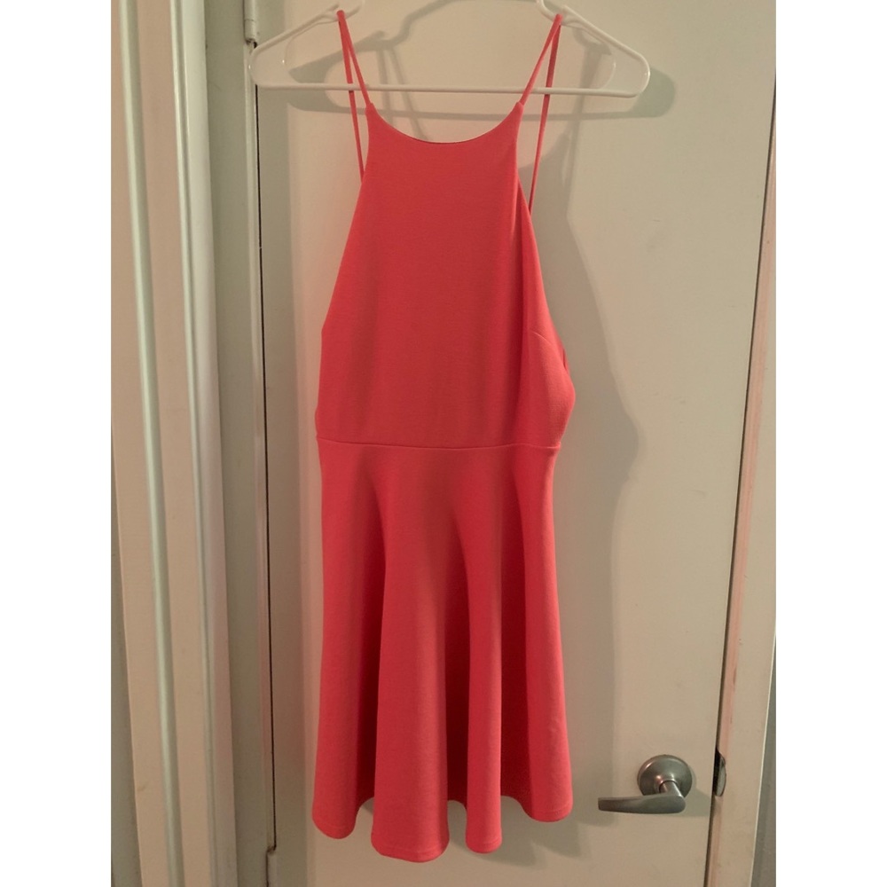 Coral Summer Dress